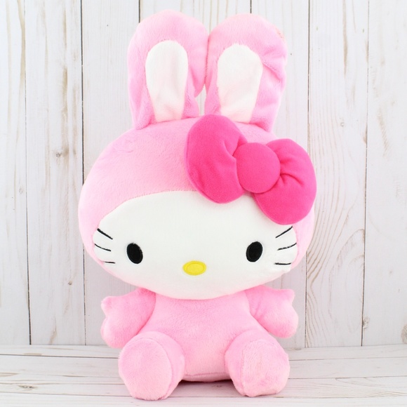 hello kitty pink bunny